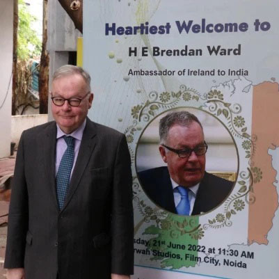 Brendan Ward Patron to Indo Ireland Cultural Forum