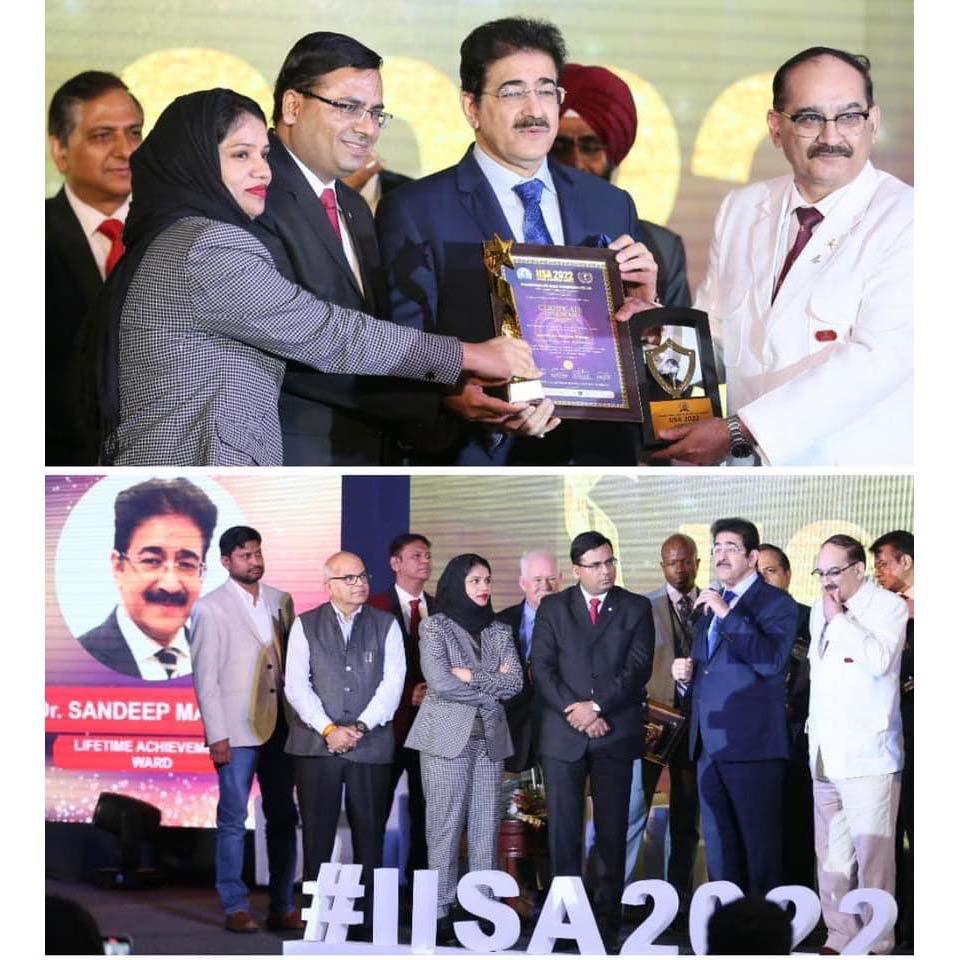 Sandeep Marwah Honored with III Life Time Achievement Award