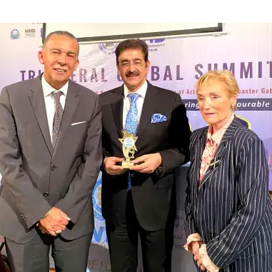 Sandeep Marwah Honoured with Global Peace Award at London