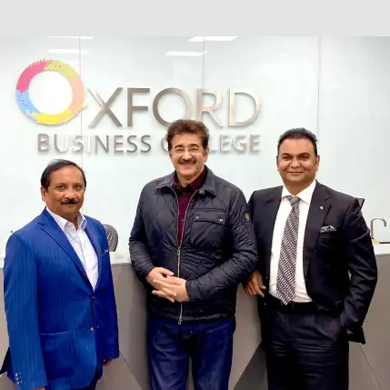 Sandeep Marwah Invited by Oxford Business College in Oxford