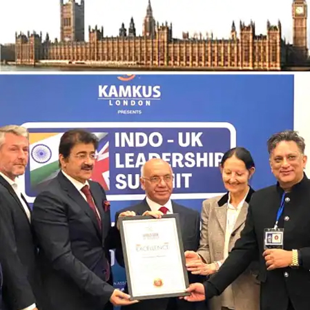 4th Time Sandeep Marwah Entered into World Book of Records London