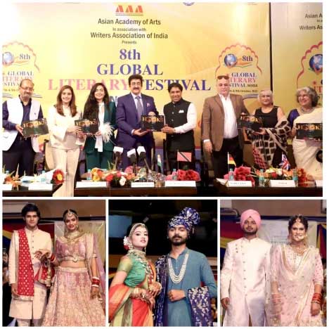 8th Global Literary Festival Presented Fashion Show