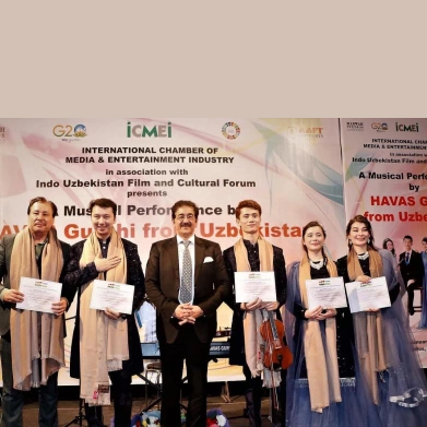 Uzbekistan Musical Group Havas Won Hearts at AAFT