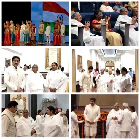 Sandeep Marwah Invited by President of India at Brahma Kumaris Cultural Event