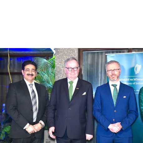 Sandeep Marwah Congratulated Minister on Patrick’s Day of Ireland