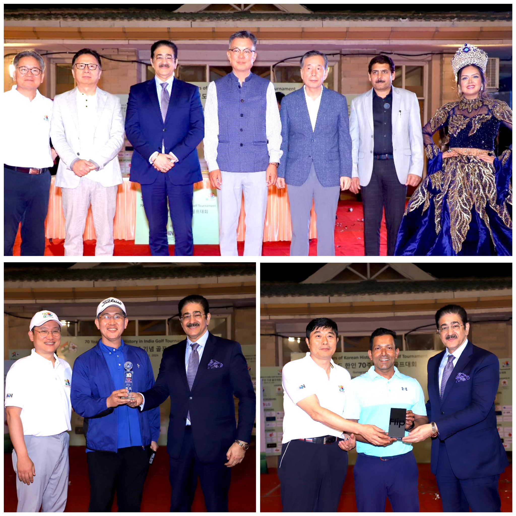 Celebrating 70 Years of Korean History in India: Golf Tournament Honors Korean Community and Corporate Success